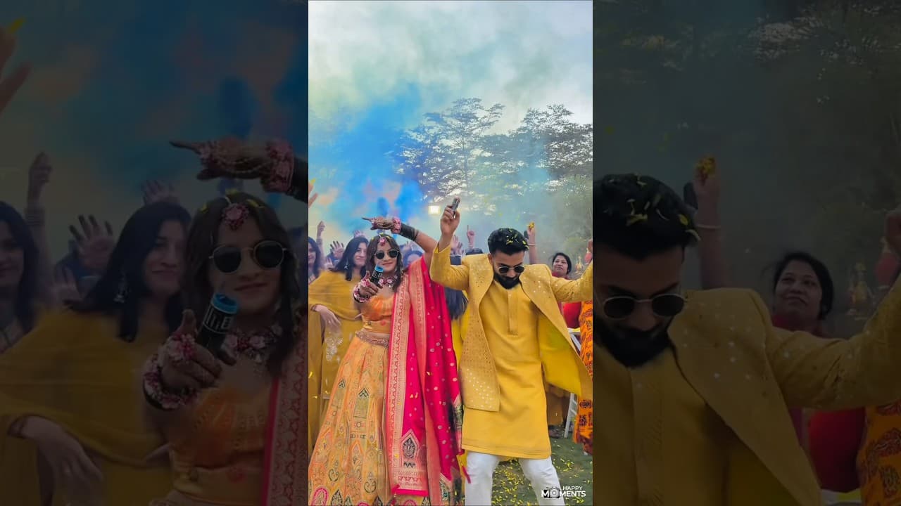 Haldi Showreel — NRI Couple from the UK
